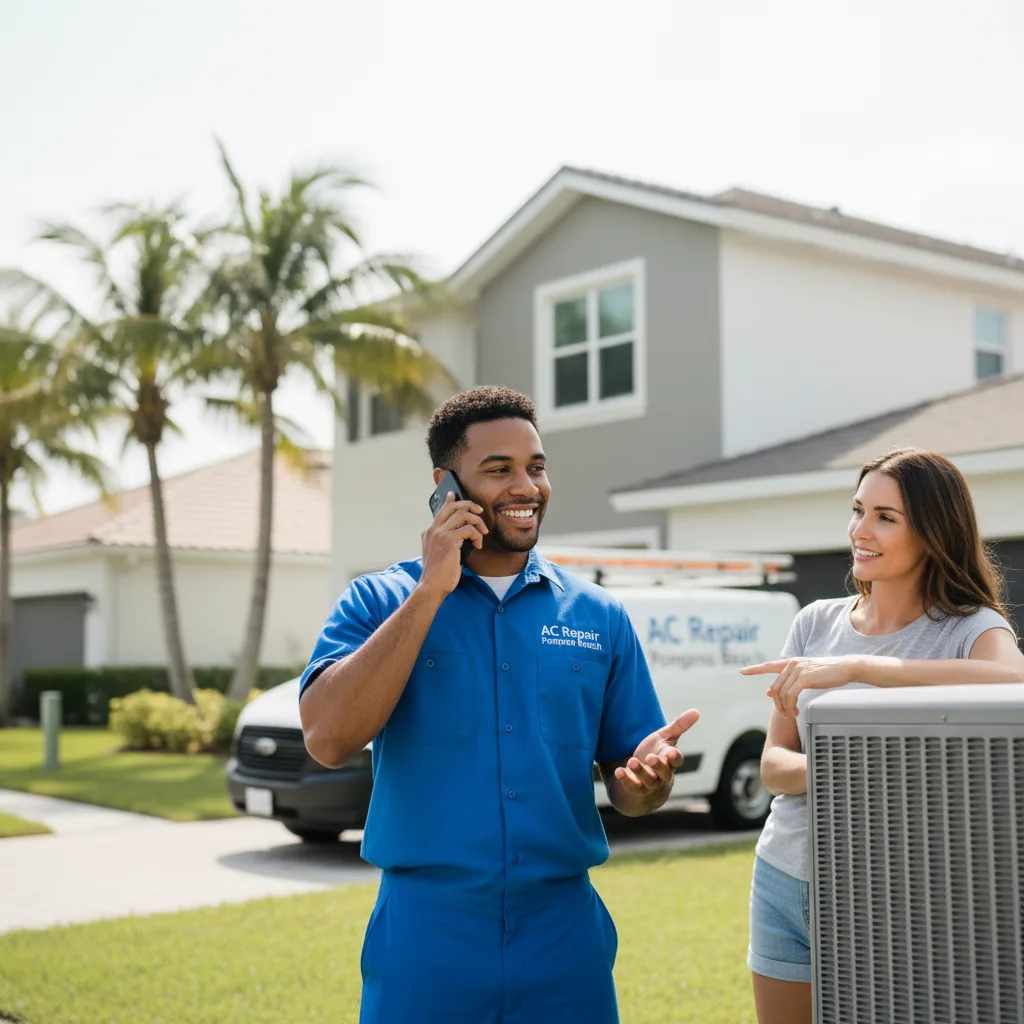 AC Repair Pompano Beach customer support in Comanche